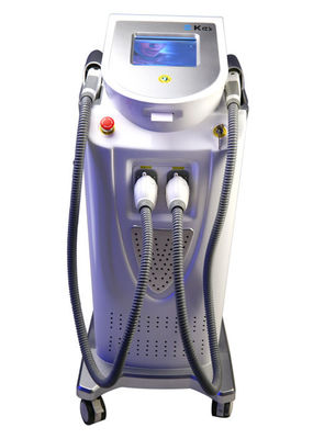 Mesin Penghilang Rambut Medis 2000W 2 Handpieces IPL Disetujui CE