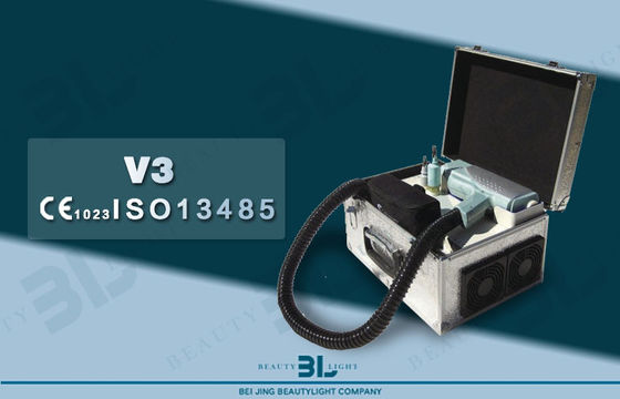 wygodne i brak bólu laserowe usuwanie tatuażu na zielono zasilania standardzie Europa CE, integralny projekt, łatwa konserwacja