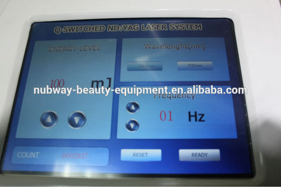 Wrinkle Depilation Reduction Q switched Nd Yag Laser Tattoo Removal Machine