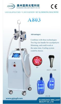 نظام التجويف Cryolipolysis فراغ، الجلد آلة شد
