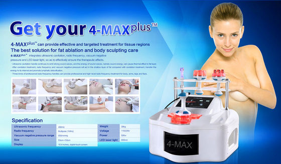 10.4 بوصة الدهون آلة الحد من الموجات فوق الصوتية فراغ للنساء