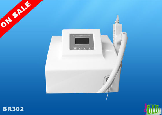 Q は機械 BR302、1064nm/532nm を取除く Nd Yag レーザーの入れ墨を転換します