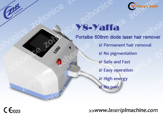 808nm Professional Diode Laser Hair Removal máy xách tay Với No Pain