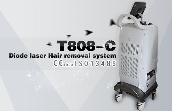12mmX12mm स्थान के साथ व्यावसायिक 808nm डायोड लेजर बालों को हटाने की मशीन