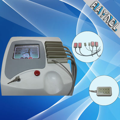 Portable 6 Pads Lipo Laser Machine , i-Lipo Laser Weight Loss Liposuction Machine