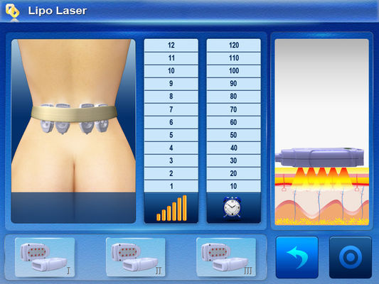 Professional Lipo Laser Weight Loss Machine, Effective Cellulite Removal Machine