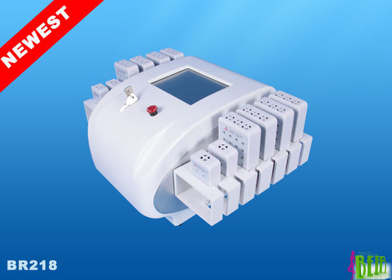 208 μηχανή αδυνατίσματος λέιζερ Lipo διόδων 650nm/980nm 130mw με το σωλήνα λέιζερ της Mitsubishi