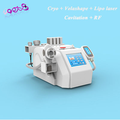 5in1 Cryolipolysis VelaShape LipolaseR Kavitasyon Beş polar rf güzellik ekipmanları