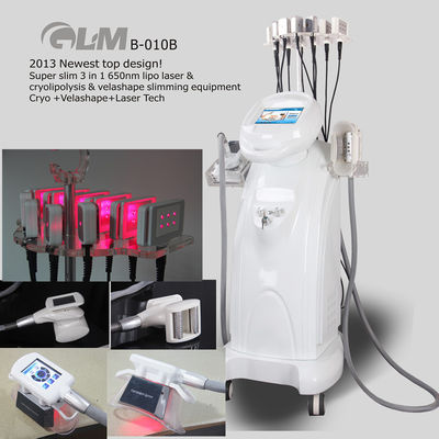 3 In 1 Vacuum Slimming Machine Syneron Velashape For Fat Freezing