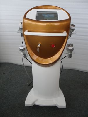 Tribune Ultrasone Cavitatie + Monopolar rf + Tripolar rf + Vacuümvermageringsdieetmachine