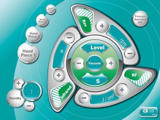 4 in 1 laser vicino all'infrarosso della macchina 40KHz 940nm di riduzione delle celluliti della liposuzione di vuoto