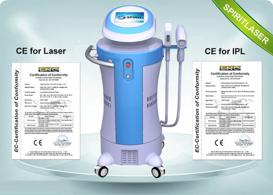 Het de beweegbare IPL van de Wielenlaser Machine van de Huidverjonging/Materiaal van de Rimpelverwijdering