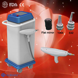 La macchina/Q di rimozione del tatuaggio del laser ha commutato la macchina del laser ND-yag per pelle chiara