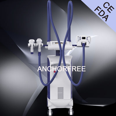Machine bleue de réduction de cellulites avec la liposuccion ultrasonique de cavitation et de vide