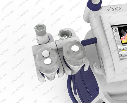 Machine bleue de réduction de cellulites avec la liposuccion ultrasonique de cavitation et de vide