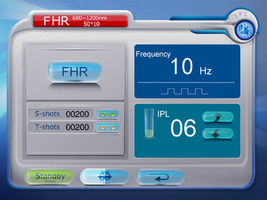 Berufs-IPL-Schönheits-Ausrüstung Auf-Bewegung FHR/FSR 200, 000 Schüsse
