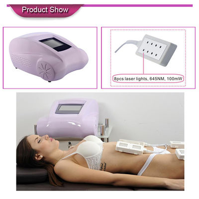 ขนาดเล็กการสูญเสียไขมัน Lipo เลเซอร์ลดน้ำหนักเครื่องสำหรับใช้ในบ้าน, เลเซอร์สำหรับการลดไขมัน