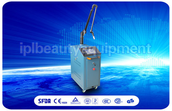 High Efficiency Q Switched Nd Yag Laser black , blue,  brown tattoo removal equipment