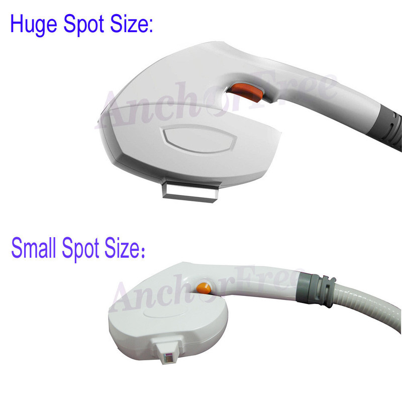 Talla 15 enorme x 10 del punto del equipo de la belleza del IPL del punto 50 x 15 pequeña