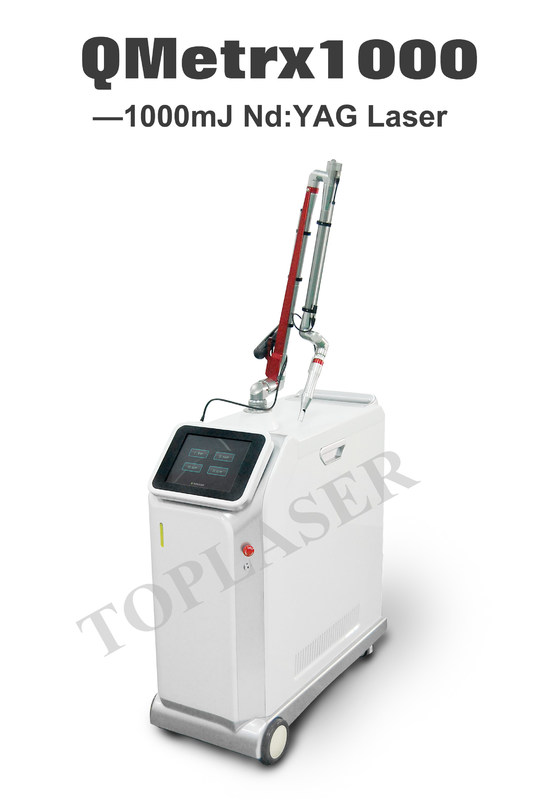 1064nm 10.4Inch TOP HAT Q-switch Nd YAG Laser, 532nm Tattoo Nám diệt