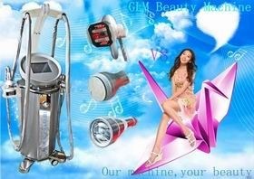 Far infrared V8 Ultrasonic cavitation vacuum slimming machine for suck and removal the fat