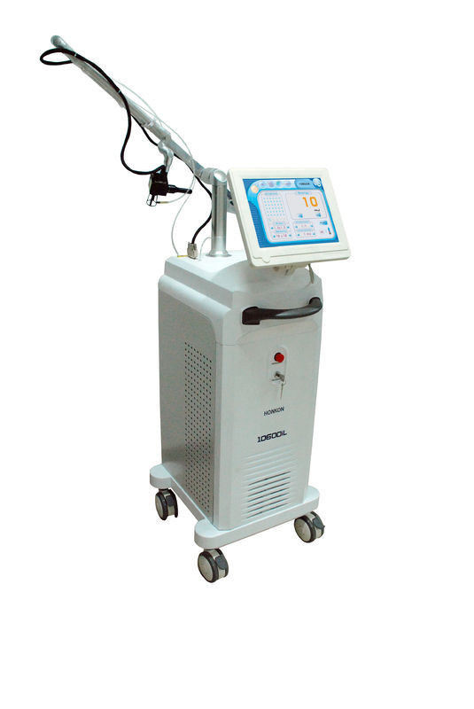 Vertikales Glasrohr-CO2-Bruchlaser-Maschine für Narben-Abbau/Haut-Verjüngung