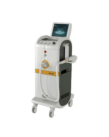 Equipamento com 2 punhos, Underarm máquina da beleza do IPL da E-luz do vácuo da remoção do cabelo