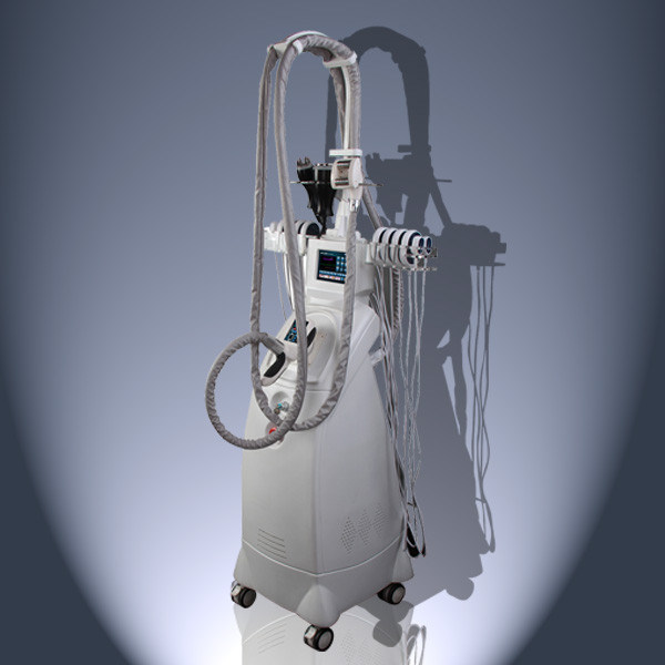 Tunggal Multi-Polar Laser Lipo Machine, RF 4 In 1 Selulit Removal Slimming Peralatan