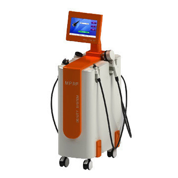Equipamento multipolar da beleza do RF do vácuo com os quatro punhos para o rejuvenescimento da pele, antienvelhecimento sistemático